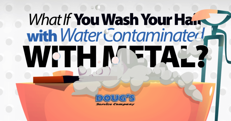 What If You Wash Your Hair With Water Contaminated With Metal